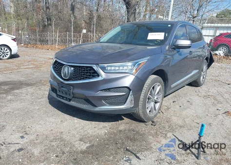 2021 Acura Rdx Technology Package z USA, uszkodzony, nr VIN 5J8TC1H5XML002337
